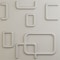 Ekena Millwork 11 7/8in. W x 11 7/8in. H Oslo EnduraWall Decorative 3D Wall Panel Covers 0.98 Sq. Ft. WP12X12OSGBW - alternate 1